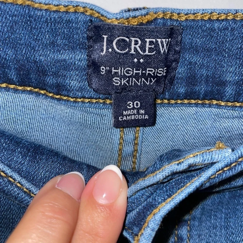 Dark jcrew skinny jeans